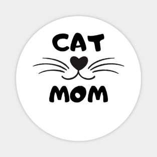 Cat Mom Magnet